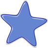 Blue Star Clip Art